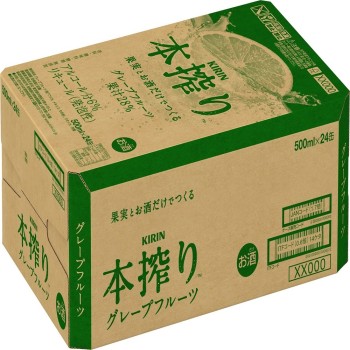 혼시보리 츄하이 자몽 케이스 500mL×24 기린맥주