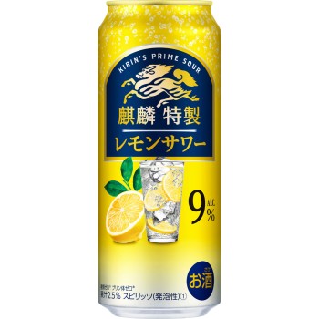 기린 더 스트롱 레몬 사워 케이스 500ml×24