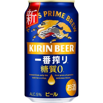 이치방시보리 당질 제로 케이스 350ml×24 기린비루