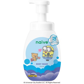 나이브 거품으로 나오는 바디워시 (미니언) 펌프 600mL 크라시에 홈프로덕츠