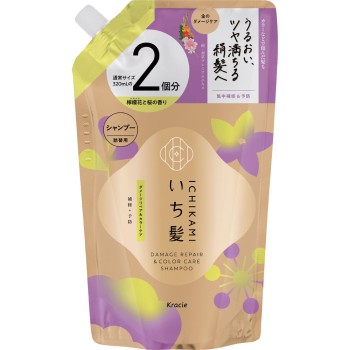 이치카미 데미지&컬러 케어 SP 리필용 2회분 640mL 크라시에 홈프로덕츠