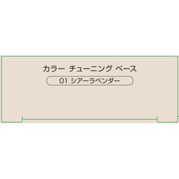 네이크 컬러튜닝베이스 01 시어라벤더 30g