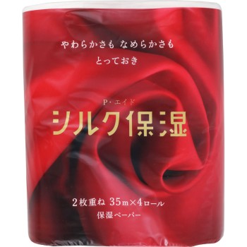 피에이드 실크 보습 화장지 더블 4롤 코노제지