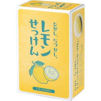 그리운 레몬 비누 85G 클로버 코퍼레이션