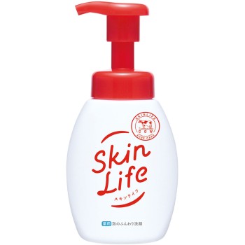 스킨라이프 약용거품의폭신폭신세안 펌프포함 160mL 교쿠토비누