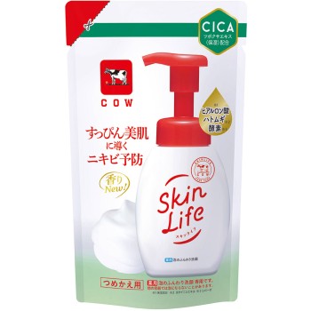 스킨 라이프 약용 거품의 폭신 세안 리필용 140mL 우유비누공진사