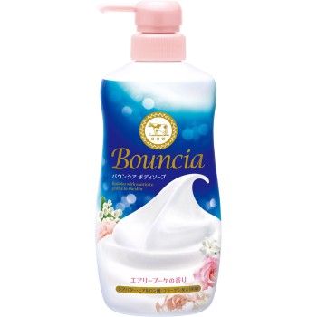 바운시아 바디소프 에어리부케 향 펌프 480mL 교린비누