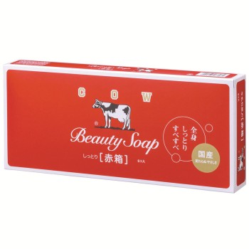 카우브랜드 빨간 상자 85g×6 우유비누공진사