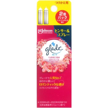 글레이드 소취 센서＆스프레이 로맨틱 플로럴 교체용 18ml×2 존슨