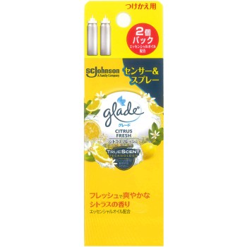 글레이드 소취 센서＆스프레이 시트러스 프레시 교체용 18ml×2 존슨