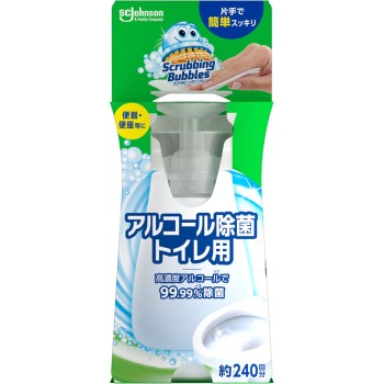 스크러빙 버블 알코올 제균 화장실용 본체 300ml 존슨