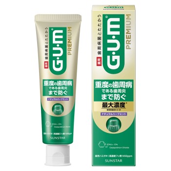 검·프리미엄 페이스트 내추럴 허브 민트 85g 선스타 (의약외품)