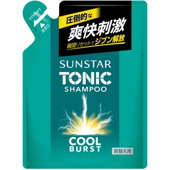 선스타 토닉 샴푸 COOL BURST 리필 340ml 선스타