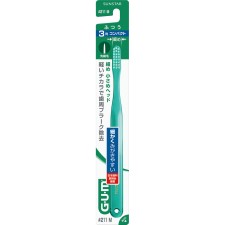 GUM 덴탈 브러시 #211 3열 컴팩트 헤드 보통 썬스타
