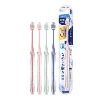 오라투 프리미엄 칫솔 부드럽게 핏 컴팩트 보통 썬스타