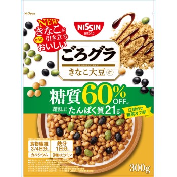 고로구라 당질 60% 오프 콩가루 대두 300g 닛신시스코