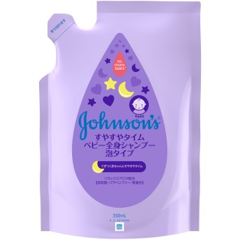 존슨 스야스야 타임 베이비 전신 샴푸 거품 타입 리필용 350ml JNTL 컨슈머 헬스
