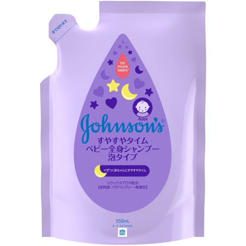 존슨 스야스야 타임 베이비 전신 샴푸 거품 타입 리필용 350ml JNTL 컨슈머 헬스