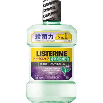 리스테린 약용 토탈 케어 녹차 1000ml JNTL컨슈머헬스