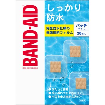 밴드에이드 확실한 방수 패치 사이즈 20매 JNTL컨슈머헬스