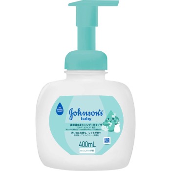 존슨 베이비 밀크＆라이스 고보습 전신 샴푸 거품 타입 본체 400ml JNTL 컨슈머 헬스
