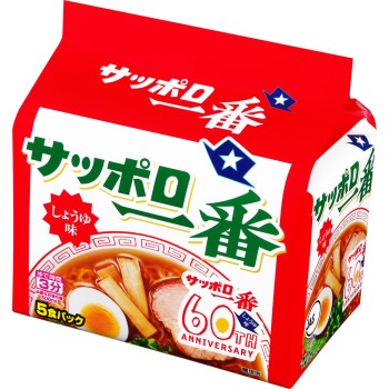 삿포로 이치방 간장맛 5개 팩 500g