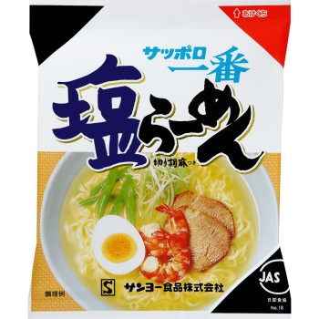 삿포로 이치방 소금 라멘 5개 팩 500g