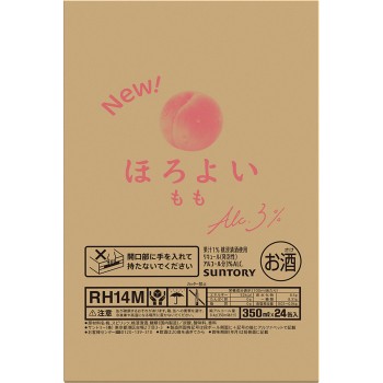 호로요이 복숭아 케이스 350ml×24