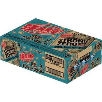 -196도 스트롱 제로 더블 시콰사 케이스 350ml×24