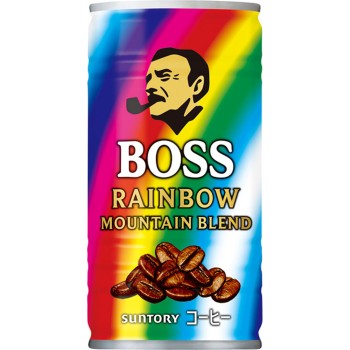 보스 레인보우 마운틴 블렌드 캔 케이스 185g×30 산토리