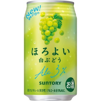 호로요이 흰 포도 케이스 350ml×24