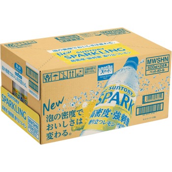 남알프스 천연수 스파클링 레몬 케이스 500ml×24