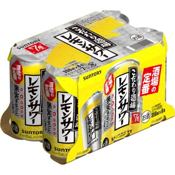 고집스러운 술집의 레몬사워 350ml×6 산토리