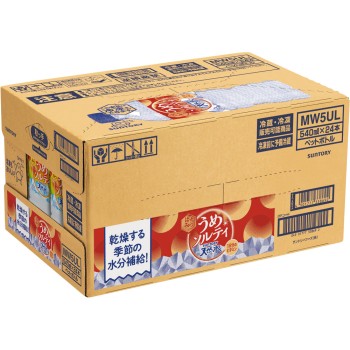 천연수 매실 솔티 케이스 540ml×24
