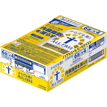 몸을 생각하는 올프리 케이스 350ml×6×4 산토리