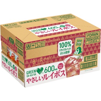 GREEN DAKARA 부드러운 루이보스 케이스 600ml×24