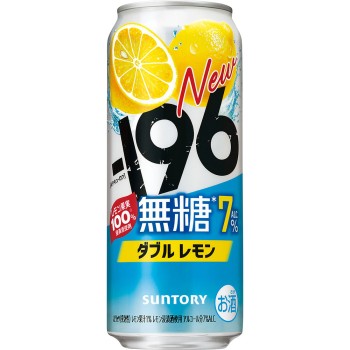 -196 무가당 더블 레몬 ALC.7% 캔(케이스) 500ml×24 산토리