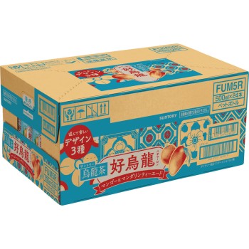 호우우롱 망고 만다린 티에이드 케이스 500ml×24