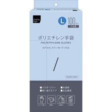 마츠키요 폴리에틸렌 장갑 L 100매
