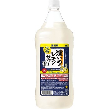 진한 레몬사와의 베이스 1800ml 삿포로맥주