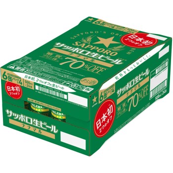 삿포로 생맥주 나나마루 케이스 500ml×24