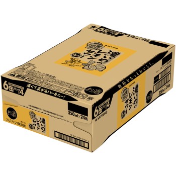 진한 레몬사와 카사네 레몬 케이스 350ml×24 삿포로맥주