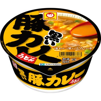 마루짱 검정 돼지 카레우동 87g 토요스이산