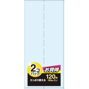 엘리에르 초제균 알코올 타올 보틀 리필 60매×2P 다이오제지