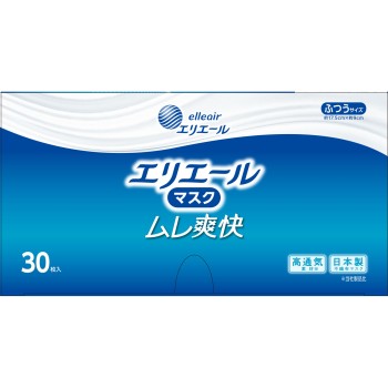 에리에르 마스크 쾌적 보통 사이즈 30매 다이오제지