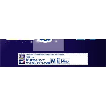 아텐토 밤 1매 안심 팬츠 패드 없이 쾌적 M 14매 다이오제지