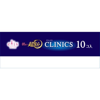 엘리스 아침까지 초안심 클리니크스 (다량 걱정용) 날개 달린 10매 다이오제지