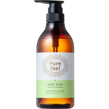 퓨어필 바디소프 그린&버베나 480ml 다이이치석검