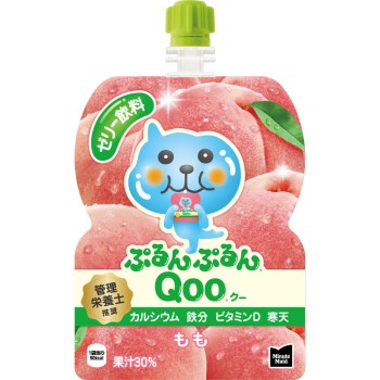 미닛 메이드 푸룬푸룬 쿠 복숭아 125G×6