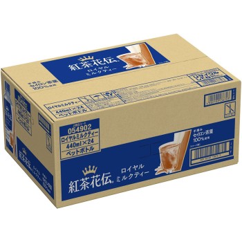 홍차화전 로열 밀크티 케이스 440ml×24
